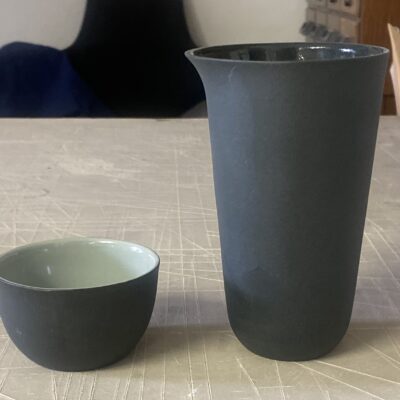 Line Rønnest Flødekande og sukkerskål som sæt