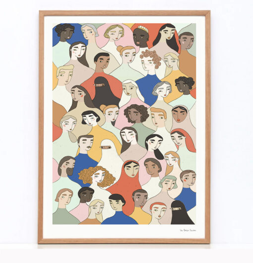 iamida - Illustration - We Are All Brothers & Sisters