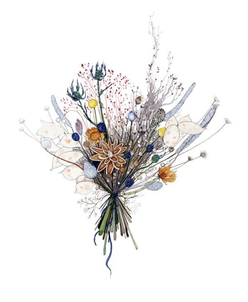 Joanna Jensen - Evighedsblomster - Kunsttryk