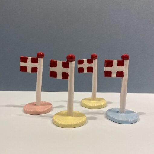 TheClayPlay - Flag  (8-10 cm) Klassisk Flag