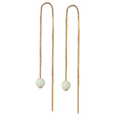 SCHERNING - Glow kædeørestikker - Spearmint