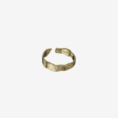 Grundled ring i guld