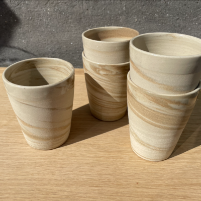 Sara Jeffries - Kop i stentøj - Uden hank