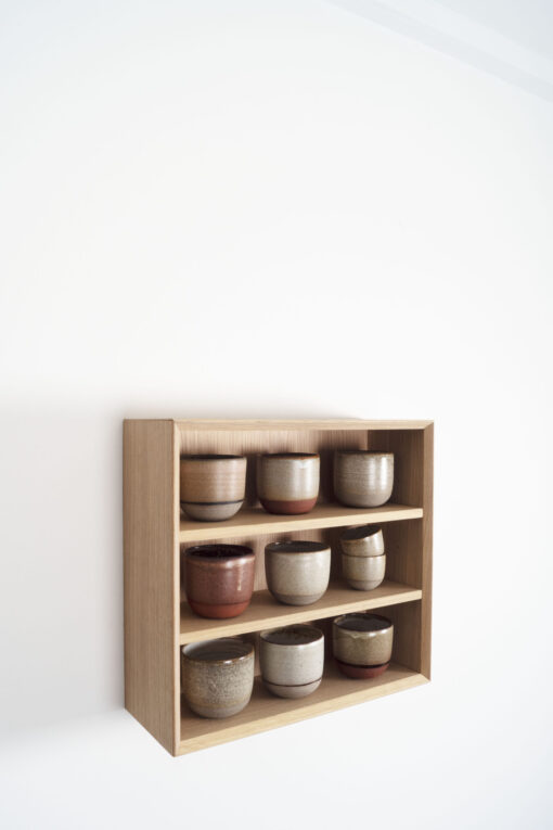 Storage & Shelves - Parva 3 kopreol - Hvid olieret egetræ