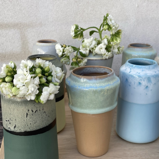 Trine Rytter - Kontrast vase - Lille, naturfarvet