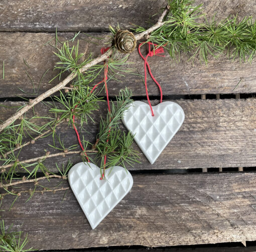 Helle Grej - Hjerte Julepynt
