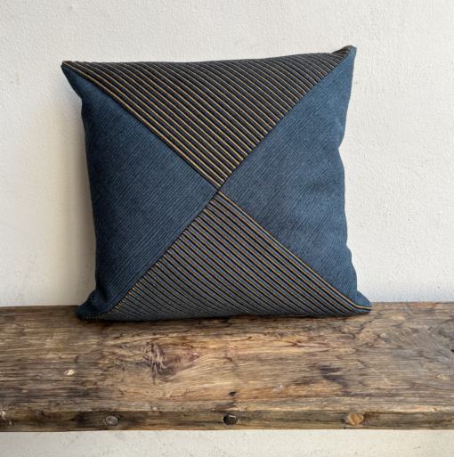 1+1 Design - Pude - Chicago burnt amber & blue/Tokyo petrol