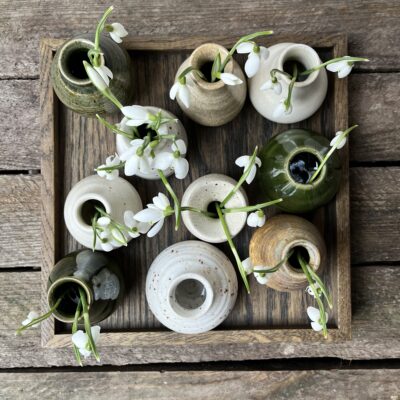 Vang - Lille forårsvase naturfarver