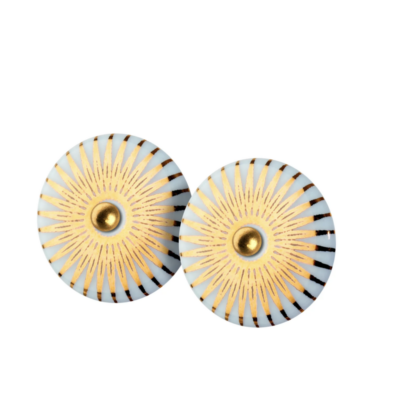 SCHERNING - SPLASH ØRESTIKKER (CLOUD/GOLD)