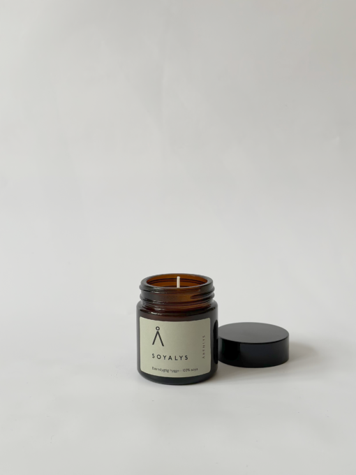 Åbenlys - Soyalys i glas