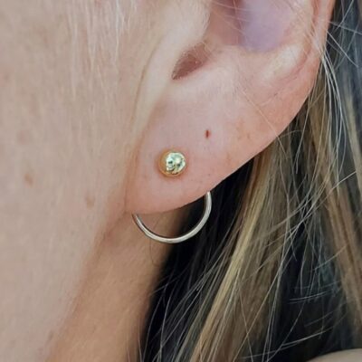 SØBYE - Kugle Onepiece Øreringe