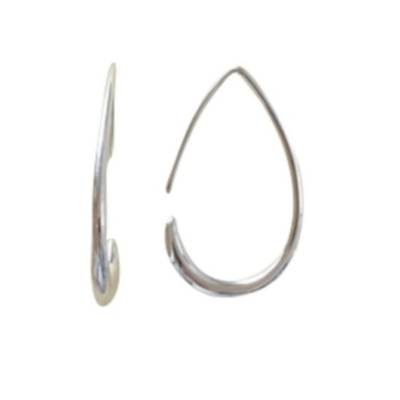 Miss-Cantik - Tetes Fg øreringe (sølv)