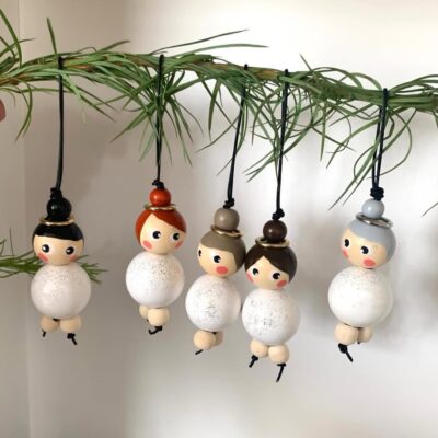 Drejerinden og Værkstedsfejeren - Juleengel - Miss gloria