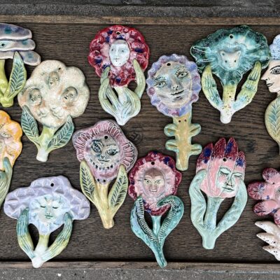 Mette Joensen - Evighedsblomst - vægophæng NYE Copy