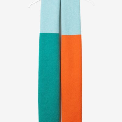 kokolores-lambswool-scarf-tumeric-raindrop-shamrock