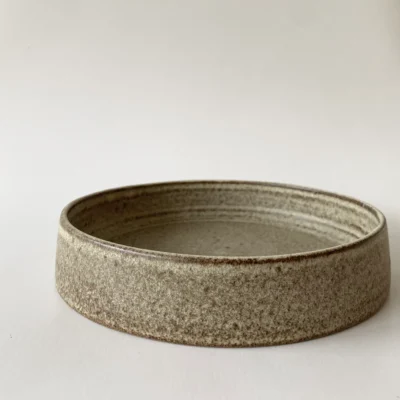 Viki Weiland - Serving Dish Cylinder Grey (mellem)