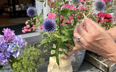 Sensommerstemning i butikken i Aarhus, med unikt smukt kunsthåndværk