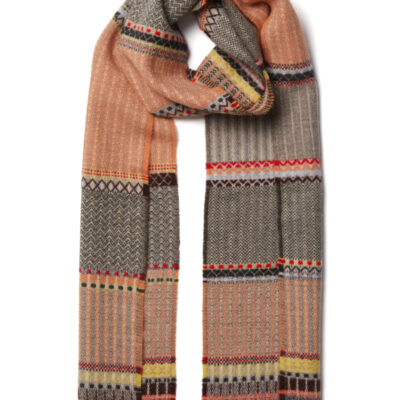 Wallace#Sewell - Cassia Peach tørklæde (Peach)