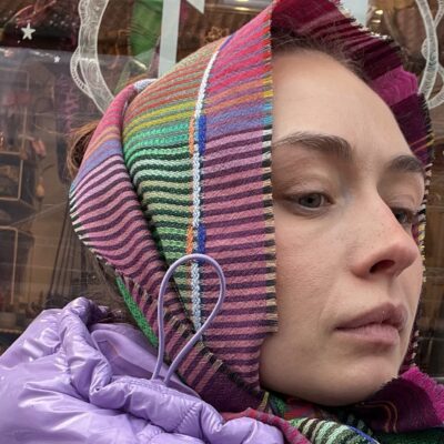 Wallace#Sewell - Tippet tørklæde - Dafne Apple (Mid Green)