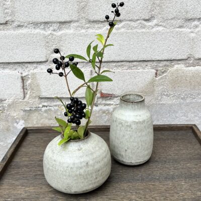 Britta Hansesgaard - lille grå Vase