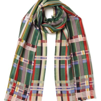 Wallace#Sewell - Violette lawn tørklæde (Mid green)