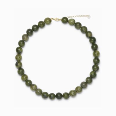 Soi - Chunky Southern Jade - Krystal halskæde - Grøn