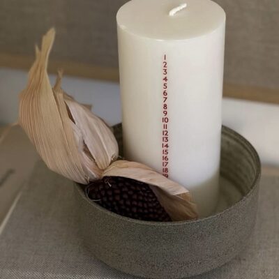 Åbenlys - Kalenderlys - røde tal