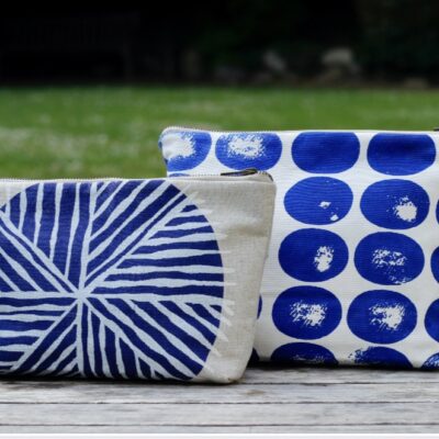 Malene Zapffe - Pung med lynlås 30 cm.