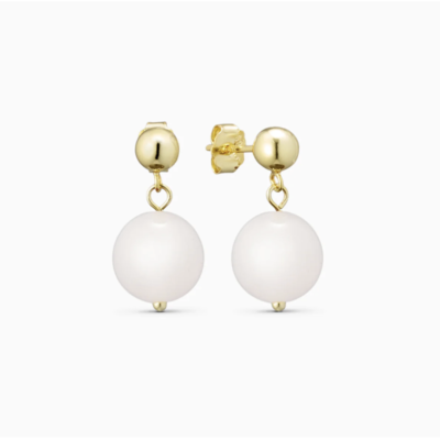 Soi - Nora rosa jade - Krystal-øreringe