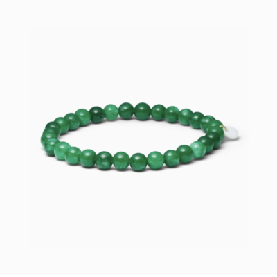 Soi - Grøn Jade - Mellem krystal-armbånd
