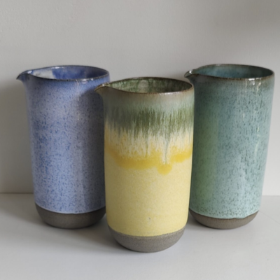 Keis og Fiedler - Stor stentøjs kande (blå)