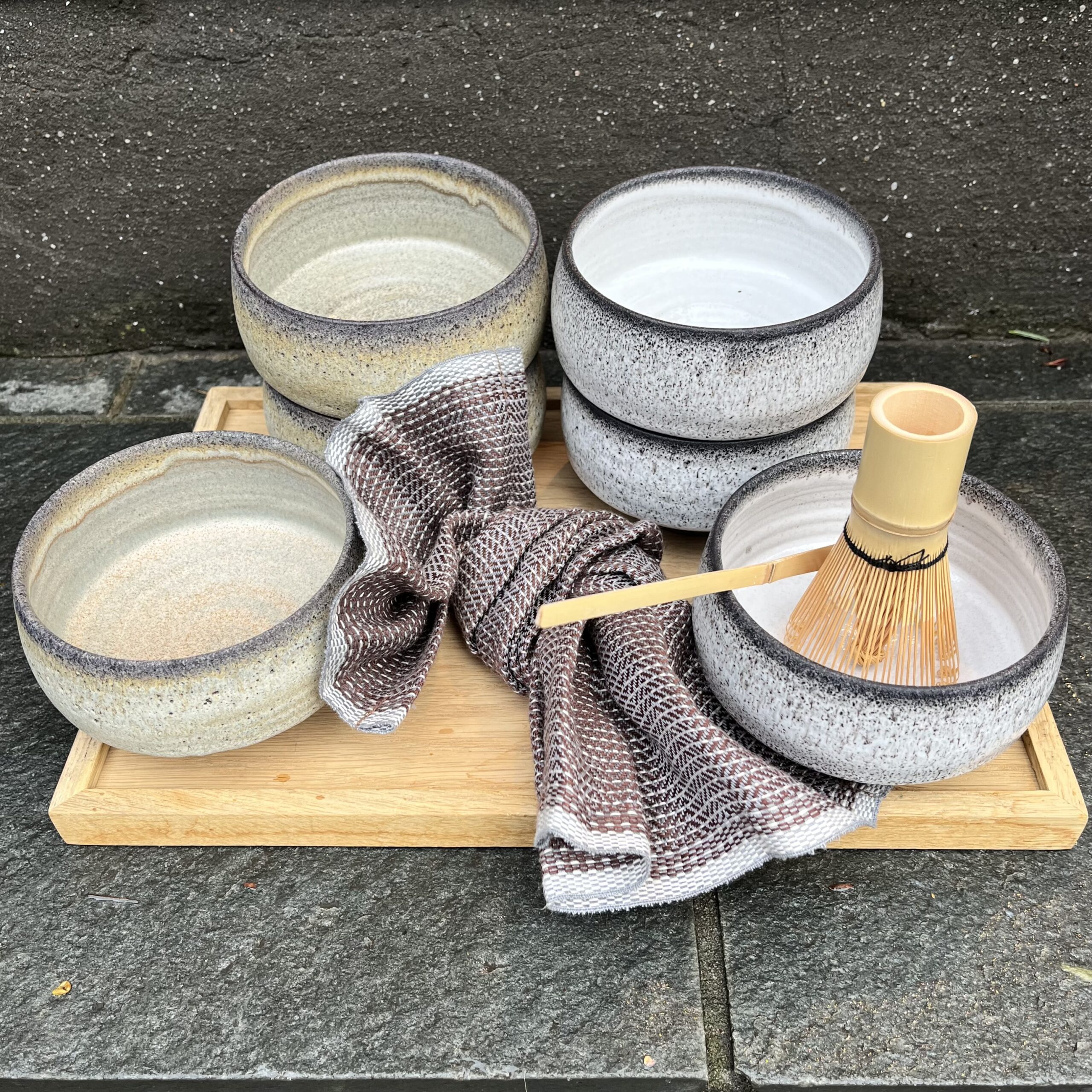 Keramik Matcha Skåle