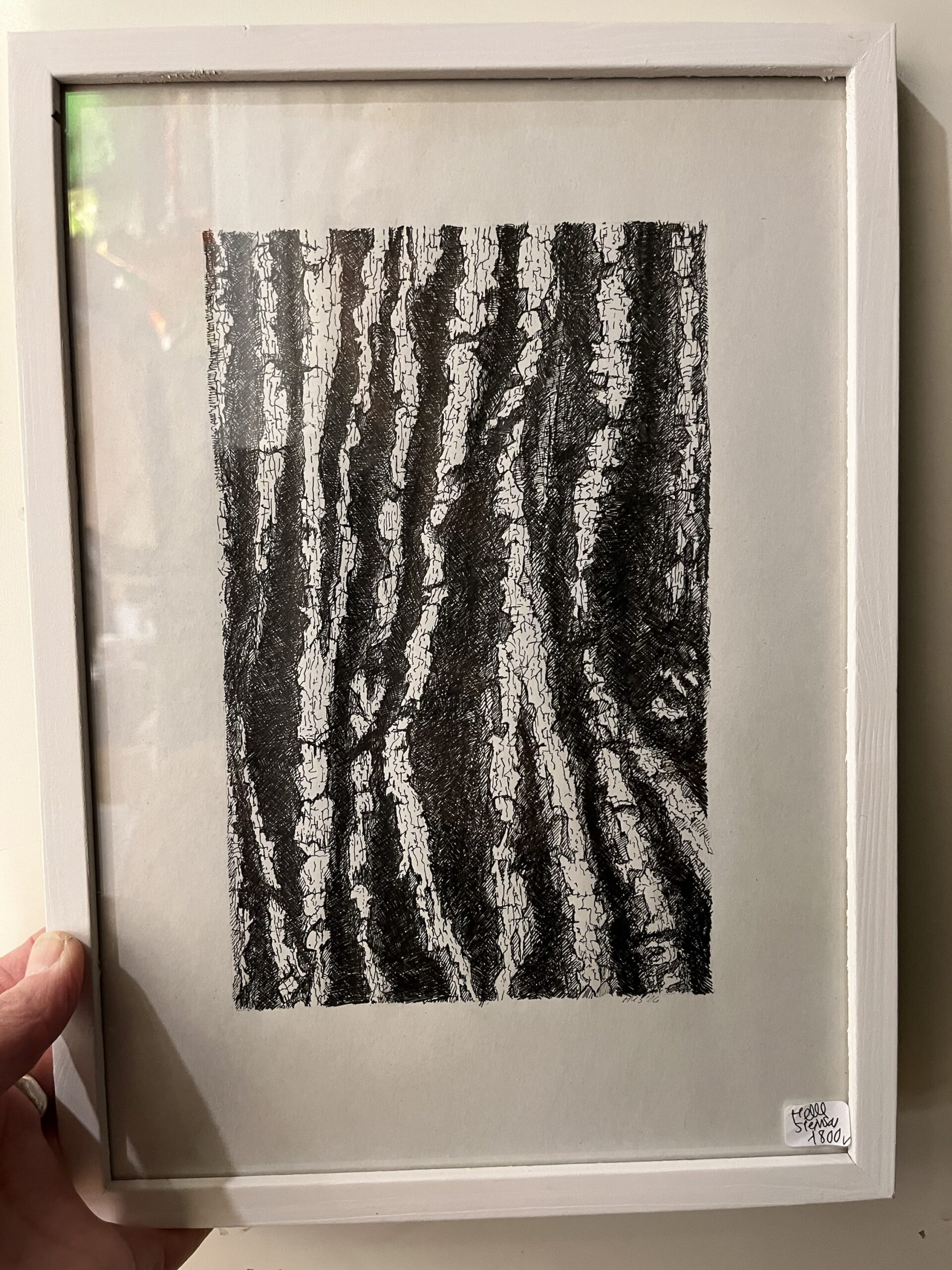 HELLE STEINSON - Bark håndtegnet mørk